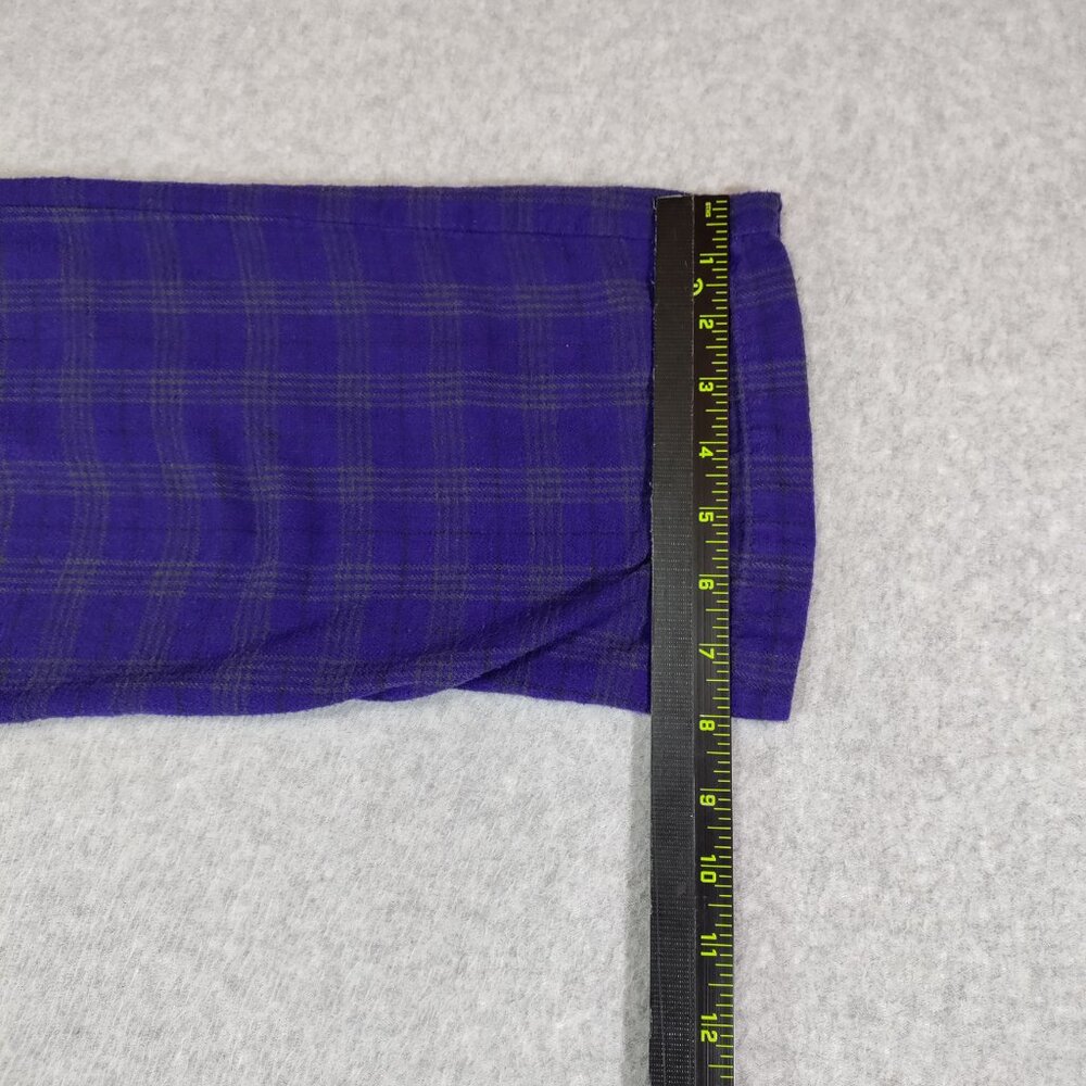 LSU Tigers Pajama Pants Mens M Concepts Sport Purple Plaid Cotton Lounge - Picture 10 of 10